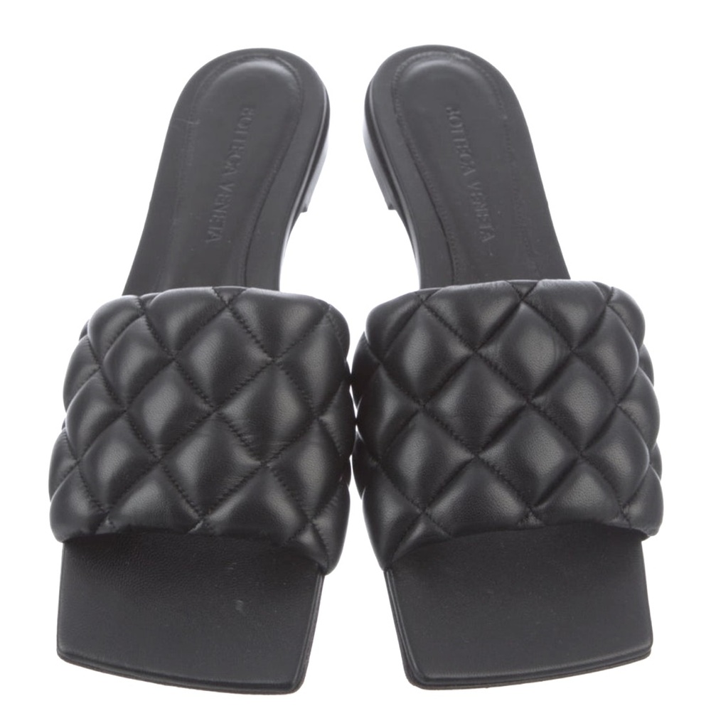 Bottega Veneta leather slides
